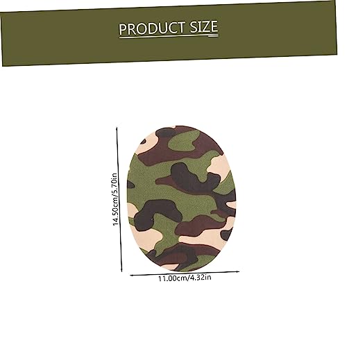 Parliky 10 Stück Teiliges Camouflage Bügelflicken Bestickte Polyester Kleidung Reparatur Patches Waschbare Aufnäher zum Aufbügeln und Aufnähen für Jeans Jacken Rucksäcke Vielseitige von Parliky