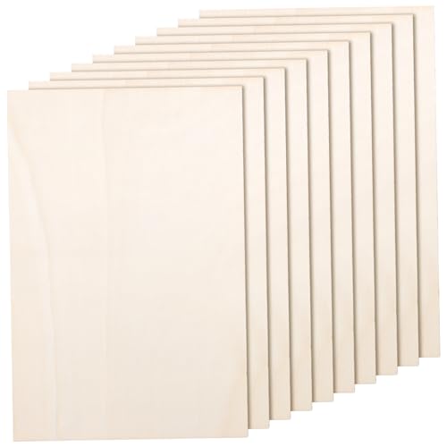 Parliky 10 Stück Teiliges DIY Holzplatten Unbemalte Blank Holzplatten Vielseitige Bastelholz Boards für Malen Schnitzen Gravieren Naturbelassenes Holz zum Kreativen Gestalten Parliky 10 Stück Teiliges DIY Holzplatten Unbemalte Blank Holzplatten Vielseitige Bastelholz Boards für Malen Schnitzen Gravieren Naturbelassenes Holz zum Kreativen Gestalten von Parliky