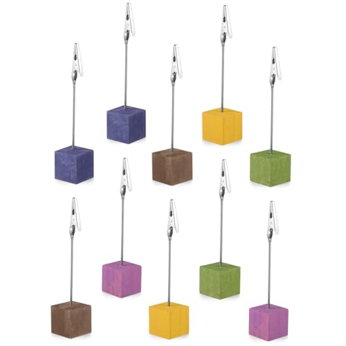 Parliky 10 Stück Teiliges Holz Memo Clips mit Stabiler Basis Kreative Foto und Kartenhalter für Büro Schule und Zuhause für Erinnerungen und Notizen Parliky 10 Stück Teiliges Holz Memo Clips mit Stabiler Basis Kreative Foto und Kartenhalter für Büro Schule und Zuhause für Erinnerungen und Notizen von Parliky