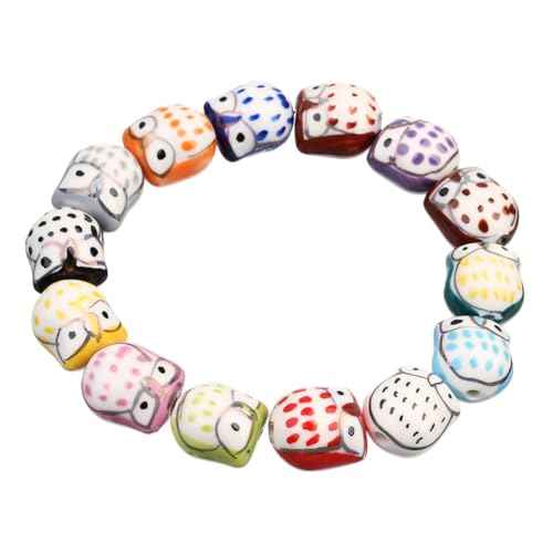 Parliky 10 Stück Teiliges Katzenkopf keramikperlen Dunkelrot Große Lochperlen für DIY Schmuckherstellung Kreative Tierornamente Langlebige Bastelperlen für Armbänder Halsketten Parliky 10 Stück Teiliges Katzenkopf keramikperlen Dunkelrot Große Lochperlen für DIY Schmuckherstellung Kreative Tierornamente Langlebige Bastelperlen für Armbänder Halsketten von Parliky