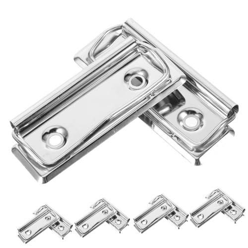 Parliky 10 Stück Teiliges Metall Klemmbrett Clips Stark Haltende Dokumentenhalter für Büro Schule Restaurant Leicht Vielseitig für Notizen und Menüs Parliky 10 Stück Teiliges Metall Klemmbrett Clips Stark Haltende Dokumentenhalter für Büro Schule Restaurant Leicht Vielseitig für Notizen und Menüs von Parliky