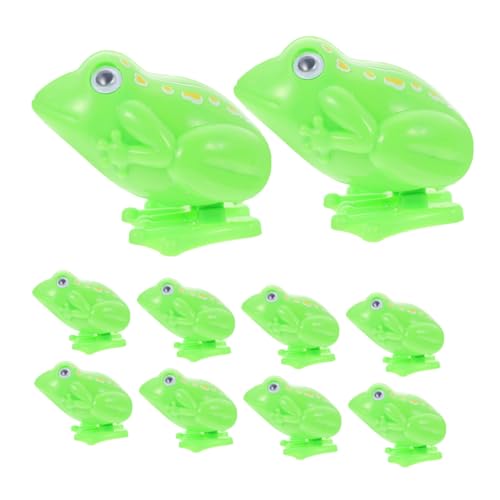 Parliky 10 Stück Teiliges Retro Aufziehfrosch aus Robustem Kunststoff Wind Up Tierfiguren zum Laufen und Springen Leichte Kinderparty Mitgebsel für Geburtstag und Freizeitspaß Parliky 10 Stück Teiliges Retro Aufziehfrosch aus Robustem Kunststoff Wind Up Tierfiguren zum Laufen und Springen Leichte Kinderparty Mitgebsel für Geburtstag und Freizeitspaß von Parliky