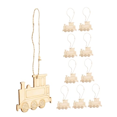 Parliky 10 Stück Teiliges Rustikale Holzscheiben Zugform Glatt zum Basteln DIY Holzanhänger Holzdeko für Party Wohnzimmer Schlafzimmer und Geschenkideen Parliky 10 Stück Teiliges Rustikale Holzscheiben Zugform Glatt zum Basteln DIY Holzanhänger Holzdeko für Party Wohnzimmer Schlafzimmer und Geschenkideen von Parliky