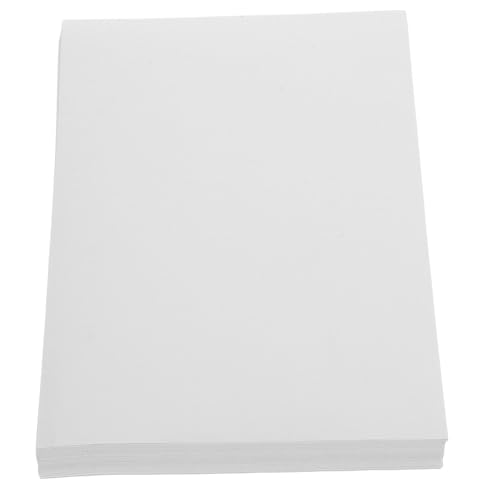Parliky 100 Blatt Selbstklebendes Vinyl Aufkleber Papier Oberfläche ohne Glanz Bedruckbar für Tintenstrahldrucker Wasserfestes Etikettenpapier für DIY Adress Versandetiketten Vielseitig von Parliky
