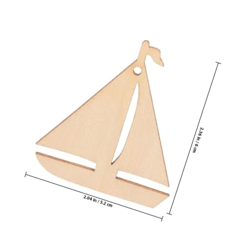 Parliky 100 Stück Holz Segelboot Ausschnitte Roh Glatte Oberfläche Bastelholz DIY Dekoration Erwachsene Kreative Gruppenaktivitäten Holzstücke für Wandanhänger Mobile Windspiel Parliky 100 Stück Holz Segelboot Ausschnitte Roh Glatte Oberfläche Bastelholz DIY Dekoration Erwachsene Kreative Gruppenaktivitäten Holzstücke für Wandanhänger Mobile Windspiel von Parliky