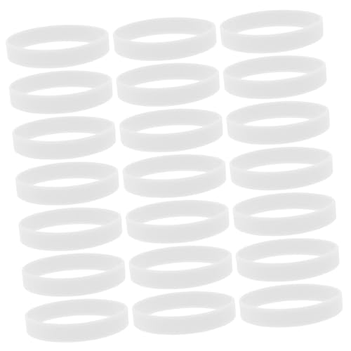 Parliky 100 Stück Leuchtende Silikon Armbänder Party Wristbands Nachtlicht Flexibel Hautfreundlich Partygadgets für Erwachsene von Parliky