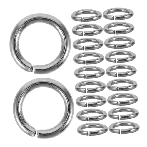 Parliky 1000 Stück Sprungringe und Biegeringe Geschlossene und Flache Ringe für Diy Schmuckherstellung Armband und Halskettenverbinder Glatt und Bequem Parliky 1000 Stück Sprungringe und Biegeringe Geschlossene und Flache Ringe für Diy Schmuckherstellung Armband und Halskettenverbinder Glatt und Bequem von Parliky