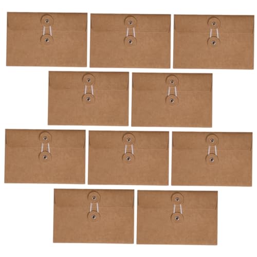 Parliky 10Stücke Kraftpapier Umschläge Einladung Hüllen Retro Bürobriefumschläge für Festivaleinladungen Dekorieren und Schutz Des Parliky 10Stücke Kraftpapier Umschläge Einladung Hüllen Retro Bürobriefumschläge für Festivaleinladungen Dekorieren und Schutz Des von Parliky