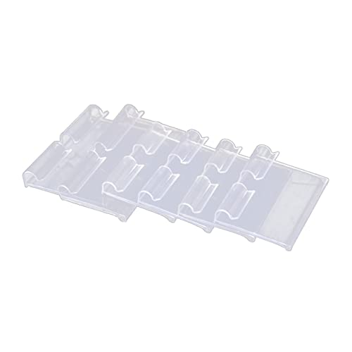 Parliky 10Stücke PVC Preisschilderhalter Transparentes Preisschild für Einzelhandel Robuster für Supermarkt Shop Mall Etikettierung von Parliky
