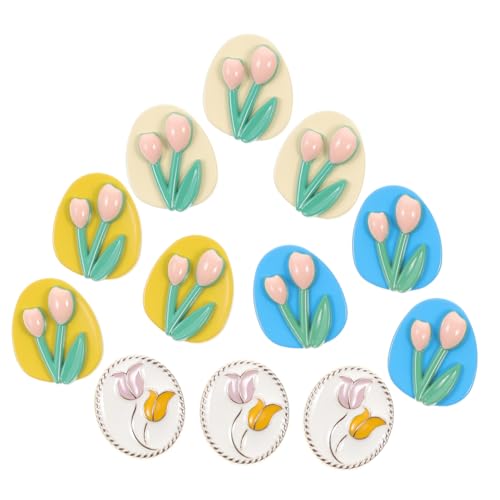 Parliky 12 Stück Teiliges Bunte Tulpenknöpfe für Kleidung Bastelknöpfe aus Legierung Stabile DIY nähknöpfe in Beige Gelb Blau und Weiß für Handarbeit und Modeverzierung Parliky 12 Stück Teiliges Bunte Tulpenknöpfe für Kleidung Bastelknöpfe aus Legierung Stabile DIY nähknöpfe in Beige Gelb Blau und Weiß für Handarbeit und Modeverzierung von Parliky