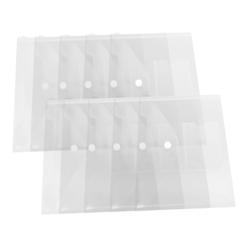 Parliky 12 Stück Teiliges Dokumentenmappe Transparent mit Druckknopf Leichter Büro und Schulordner Vielseitiger Papierorganizer für Dokumente Karten und Quittungen Tragbare Sammelmappe Parliky 12 Stück Teiliges Dokumentenmappe Transparent mit Druckknopf Leichter Büro und Schulordner Vielseitiger Papierorganizer für Dokumente Karten und Quittungen Tragbare Sammelmappe von Parliky