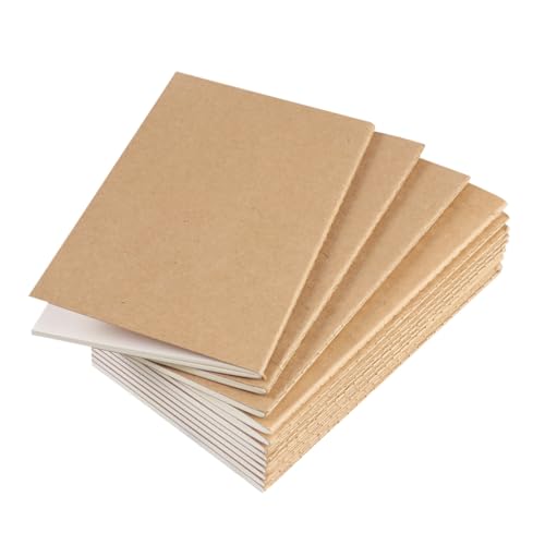 Parliky 12 Stück Teiliges Kraftpapier-notizbuch mit Blanko Weißen Blättern Vintage Reisetagebuch für Schreiben Zeichnen Memo Pad Leeres Journal für Arbeit und Kreative Ideen Parliky 12 Stück Teiliges Kraftpapier-notizbuch mit Blanko Weißen Blättern Vintage Reisetagebuch für Schreiben Zeichnen Memo Pad Leeres Journal für Arbeit und Kreative Ideen von Parliky