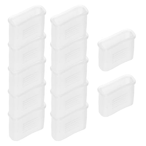 Parliky 12 Stück Transparente Mundstücke Schiedsrichter Pfeifenschutz Schutz für Zähne Trainingszubehör Ergonomisch Passend für Fußball Trainer und Outdoor Sportler Parliky 12 Stück Transparente Mundstücke Schiedsrichter Pfeifenschutz Schutz für Zähne Trainingszubehör Ergonomisch Passend für Fußball Trainer und Outdoor Sportler von Parliky