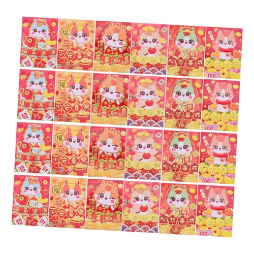 Parliky 120 Stück Rote Umschläge Jahr Des Pferdes Cartoon Pferd Design Stabile Papierumschläge Glücksumschläge für Chinesisches Frühlingsfest Neujahr Hochzeit Party Geschenkumschläge Parliky 120 Stück Rote Umschläge Jahr Des Pferdes Cartoon Pferd Design Stabile Papierumschläge Glücksumschläge für Chinesisches Frühlingsfest Neujahr Hochzeit Party Geschenkumschläge von Parliky
