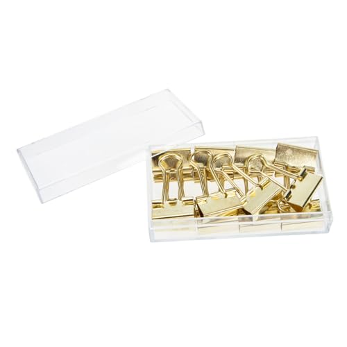 Parliky 16 Stück Teiliges Büroklammern aus Langlebiger Legierung Große Roségoldfarbene Binder Clips für Papier Rechnungen und Dokumente Vielseitig Einsetzbar für Büro Schule und Zuhause Parliky 16 Stück Teiliges Büroklammern aus Langlebiger Legierung Große Roségoldfarbene Binder Clips für Papier Rechnungen und Dokumente Vielseitig Einsetzbar für Büro Schule und Zuhause von Parliky