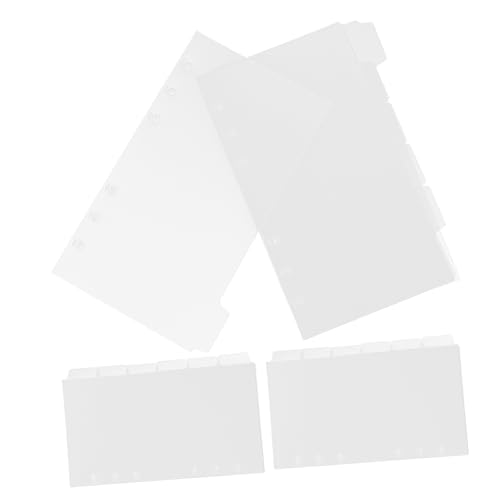 Parliky 18 Blatt Teiliges PVC Register Index trennblättern Transparente Kunststoff ordner teiler für Schnellhefter Büro Planer register Vielseitige Klassifizierungs Organisationshilfen Parliky 18 Blatt Teiliges PVC Register Index trennblättern Transparente Kunststoff ordner teiler für Schnellhefter Büro Planer register Vielseitige Klassifizierungs Organisationshilfen von Parliky