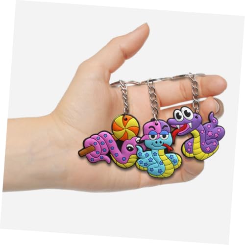 Parliky 18 Stück Teiliges Cartoon schlangen Schlüsselanhänger für Kompakt Party mitgebsel Rucksack Zubehör Vielseitiges für Mädchen und Jungen Parliky 18 Stück Teiliges Cartoon schlangen Schlüsselanhänger für Kompakt Party mitgebsel Rucksack Zubehör Vielseitiges für Mädchen und Jungen von Parliky