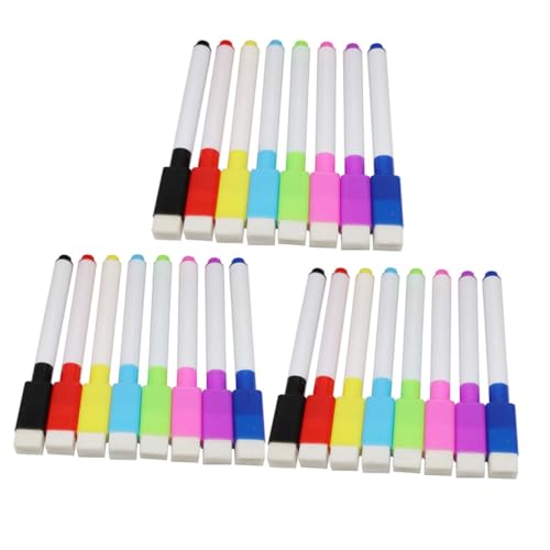 Parliky 1Satz Magnetische Marker Abwischbare Markierungsstifte für Whiteboards mit Komfortablem Griff und Magnetischem für Einfache Lagerung für Glatte Parliky 1Satz Magnetische Marker Abwischbare Markierungsstifte für Whiteboards mit Komfortablem Griff und Magnetischem für Einfache Lagerung für Glatte von Parliky