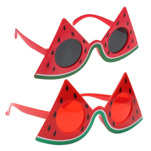 Parliky 2 Luau-party-sonnenbrillen – Wassermelonenbrille, Tropische Früchte, Fotoautomaten-requisiten Für Sommer-strandpartys, Im Freien Und Urlaub von Parliky