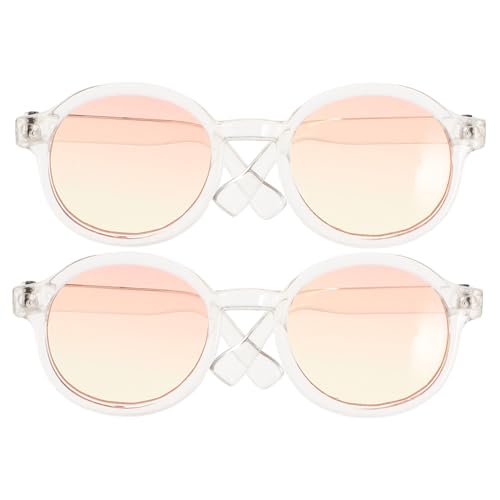 Parliky 2 Paare Kreative Mini Sonnenbrillen für Puppen Niedliche DIY Dekorations-Accessoires Modische Kleine Brillen für Puppenkostüme und Fotos Ornamental Doll Glasses Parliky 2 Paare Kreative Mini Sonnenbrillen für Puppen Niedliche DIY Dekorations-Accessoires Modische Kleine Brillen für Puppenkostüme und Fotos Ornamental Doll Glasses von Parliky