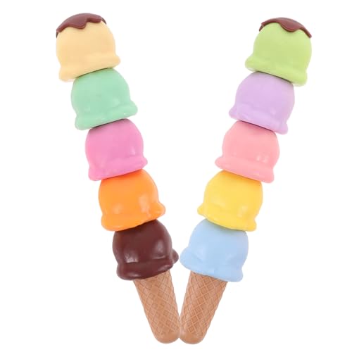 Parliky 2 Sätze Eiscreme Förmige Markierungsstifte für Schüler Kompakte Scrapbook Marker Leichte Handliche Textmarker in Macaron und Schokoladenfarben für Notizen und Bastelarbeiten Parliky 2 Sätze Eiscreme Förmige Markierungsstifte für Schüler Kompakte Scrapbook Marker Leichte Handliche Textmarker in Macaron und Schokoladenfarben für Notizen und Bastelarbeiten von Parliky