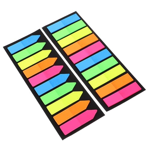 Parliky 2 Sätze Sticky Tabs Pet Selbstklebend Beschreibbare Index Markierungsstreifen für Bücher Büro Schule Farbige Marker Flags Wiederablösbar Praktische Seitenmarker für Archivierung Parliky 2 Sätze Sticky Tabs Pet Selbstklebend Beschreibbare Index Markierungsstreifen für Bücher Büro Schule Farbige Marker Flags Wiederablösbar Praktische Seitenmarker für Archivierung von Parliky