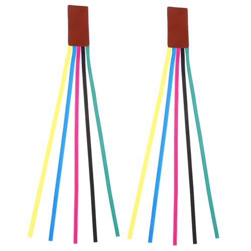 Parliky 2 Stück PU Leder Lesezeichen Dekorative Ribbon Bookmarks aus Langlebigem PU Lederband Praktische Buchmarkierungen für Büro Tagebücher und Bibeln Stilvolle Buchseitenhalter Parliky 2 Stück PU Leder Lesezeichen Dekorative Ribbon Bookmarks aus Langlebigem PU Lederband Praktische Buchmarkierungen für Büro Tagebücher und Bibeln Stilvolle Buchseitenhalter von Parliky