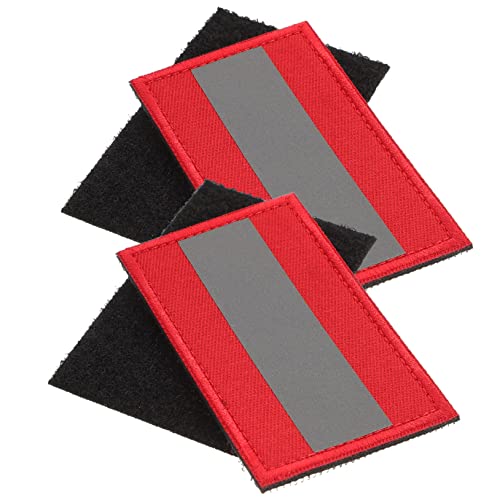 Parliky 2 Stück Reflektierender Sicherheitsflicken für Outdoor Kleidung und Rucksack Selbstklebender Roter Nachtsicht Patch zum Nachtcamping Wandern und Jackenreparatur Parliky 2 Stück Reflektierender Sicherheitsflicken für Outdoor Kleidung und Rucksack Selbstklebender Roter Nachtsicht Patch zum Nachtcamping Wandern und Jackenreparatur von Parliky