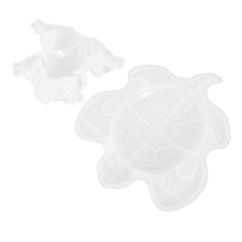 Parliky 2 Stück Silikonform Frosch und Schildkröte für DIY Basteln Flexible Langlebige Silikonform zum Gießen von Epoxidharz für Tier dekorationen und Kreative Handwerksprojekte von Parliky