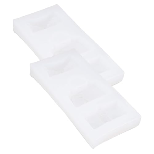 Parliky 2 Stück Teiliges Silikonhandtaschen formset Flexibel und Verschleißfest für Epoxidharz Schmuckhandtaschen DIY Gießformen mit Glatter Innenfläche Leicht Entformbar Sicher und von Parliky