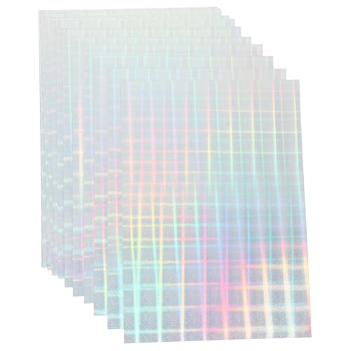 Parliky 20 Blatt Selbstklebendes Stickerpapier Bedruckbar für Tintenstrahl Laserdrucker Glänzend Starke Haftung Vielseitige Etiketten für Versand Büro und Bastelarbeiten von Parliky