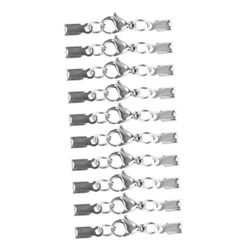Parliky 20 Stück Teiliges Edelstahl Lobster Verschluss Rostfreie Schmuckverbinder für DIY Armband und Halskettenherstellung Langlebige Leichte Karabiner für Individuelle Schmuckkreationen Parliky 20 Stück Teiliges Edelstahl Lobster Verschluss Rostfreie Schmuckverbinder für DIY Armband und Halskettenherstellung Langlebige Leichte Karabiner für Individuelle Schmuckkreationen von Parliky