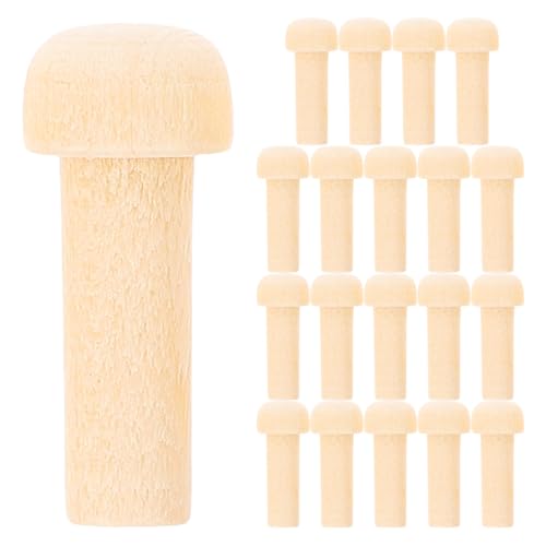 Parliky 20 Stück Teiliges Holzachsstifte aus Massivem Holz Vielseitige DIY holzstifte für Möbel und Bastelprojekte Glatte Oberfläche zum Bemalen Stabile Handgefertigte Holzteile für Parliky 20 Stück Teiliges Holzachsstifte aus Massivem Holz Vielseitige DIY holzstifte für Möbel und Bastelprojekte Glatte Oberfläche zum Bemalen Stabile Handgefertigte Holzteile für von Parliky