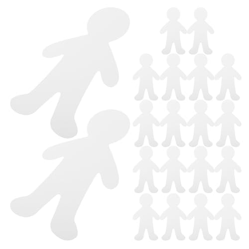 Parliky 20 Stück Weiße Pappfiguren zum Basteln Robuste Blanko Menschen Umrisse Vielseitig für DIY Malprojekte Kindergarten und Schuldekoration Kreative Kunsthandwerk Zubehör Parliky 20 Stück Weiße Pappfiguren zum Basteln Robuste Blanko Menschen Umrisse Vielseitig für DIY Malprojekte Kindergarten und Schuldekoration Kreative Kunsthandwerk Zubehör von Parliky