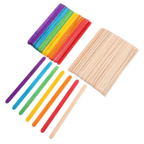 Parliky 200 Stück Teiliges Bunte Eisstiele aus Holz Langlebig und Bruchsicher für DIY Bastelprojekte und Schulbedarf Vielseitig für Kreative Designs und Farbenfrohe Kunstwerke Parliky 200 Stück Teiliges Bunte Eisstiele aus Holz Langlebig und Bruchsicher für DIY Bastelprojekte und Schulbedarf Vielseitig für Kreative Designs und Farbenfrohe Kunstwerke von Parliky