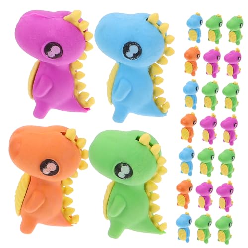 Parliky 24 Stück Teiliges Dinosaurier Radiergummi Kleine Tierformen Kreative Schulradiergummis für Schüler Geschenk und Belohnung Schreibwaren Parliky 24 Stück Teiliges Dinosaurier Radiergummi Kleine Tierformen Kreative Schulradiergummis für Schüler Geschenk und Belohnung Schreibwaren von Parliky