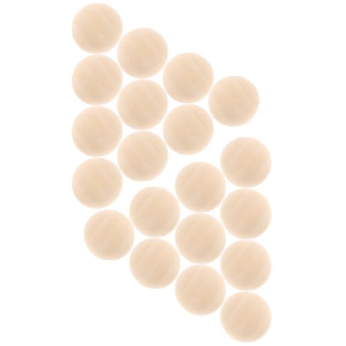 Parliky 24 Stück Teiliges Halbrunde Holzkugeln Naturbelassen Leicht zum Bemalen und Bohren für DIY Bastelarbeiten und Dekorative Kunstprojekte Parliky 24 Stück Teiliges Halbrunde Holzkugeln Naturbelassen Leicht zum Bemalen und Bohren für DIY Bastelarbeiten und Dekorative Kunstprojekte von Parliky