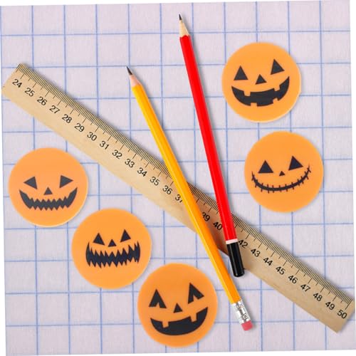 Parliky 24 Stück Teiliges Halloween Radiergummi mit Kürbis Motiven Kleine Leichte Radiergummis für Mitgebsel Schulbelohnung und Treat Bag Füller Parliky 24 Stück Teiliges Halloween Radiergummi mit Kürbis Motiven Kleine Leichte Radiergummis für Mitgebsel Schulbelohnung und Treat Bag Füller von Parliky