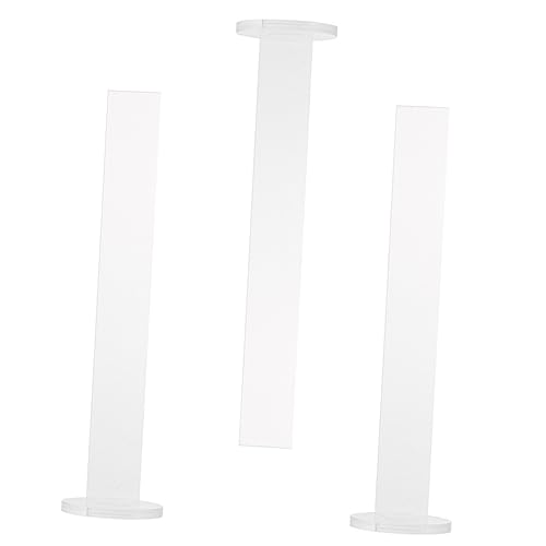 Parliky 3 Sätze Acryl Tape Halter Transparent Klebeband Organizer Steckbar Vertikal Aufbewahrung DIY Washi Tape Zubehör Langlebig Platzsparend von Parliky