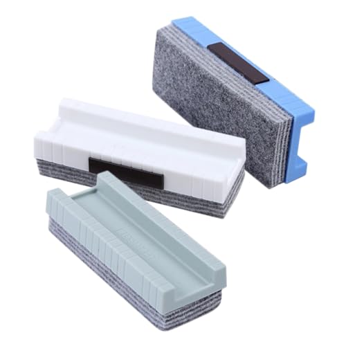 Parliky 3 Stück Teiliges Filz Radierer mit Nut für Tafel und Whiteboard Staubfreier Kreide und Markerreiniger Ergonomisch Vielseitig für Schule Büro Glas und Acrylflächen Modern und Parliky 3 Stück Teiliges Filz Radierer mit Nut für Tafel und Whiteboard Staubfreier Kreide und Markerreiniger Ergonomisch Vielseitig für Schule Büro Glas und Acrylflächen Modern und von Parliky
