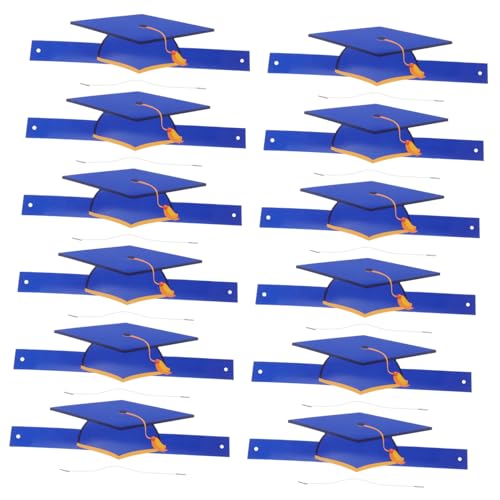 Parliky 36St Doktorhut aus Papier Abschlusskappe Grad Hüte schmückt abschlussfeier Abschlusspapierhut DIY Abschlusshut Absolventen Dekore Abschlusshüte selber machen Papierhüte Blue Parliky 36St Doktorhut aus Papier Abschlusskappe Grad Hüte schmückt abschlussfeier Abschlusspapierhut DIY Abschlusshut Absolventen Dekore Abschlusshüte selber machen Papierhüte Blue von Parliky