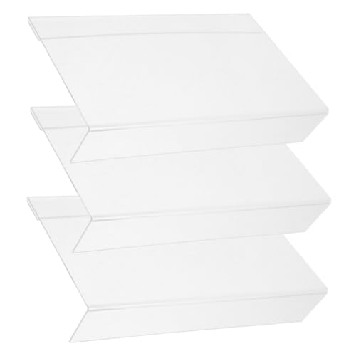 Parliky 3Stücke Acryl Preisschildhalter Form Transparente Etikettenhalter für Werbung Preisanzeige Stabiler Tischaufsteller für Geschäfte Supermärkte Parliky 3Stücke Acryl Preisschildhalter Form Transparente Etikettenhalter für Werbung Preisanzeige Stabiler Tischaufsteller für Geschäfte Supermärkte von Parliky