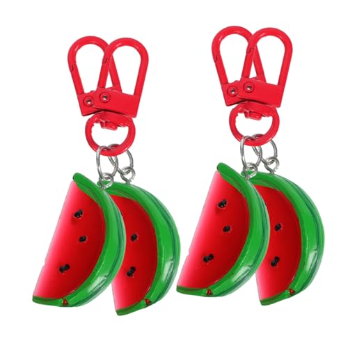 Parliky 4 Stück Einzigartiger Schlüsselanhänger Aus Kunstharz Mit Wassermelonenscheibe Süßer Und Tragbarer Fruchtanhänger Und Leicht Für Taschen Und Schlüssel Kreatives Parliky 4 Stück Einzigartiger Schlüsselanhänger Aus Kunstharz Mit Wassermelonenscheibe Süßer Und Tragbarer Fruchtanhänger Und Leicht Für Taschen Und Schlüssel Kreatives von Parliky