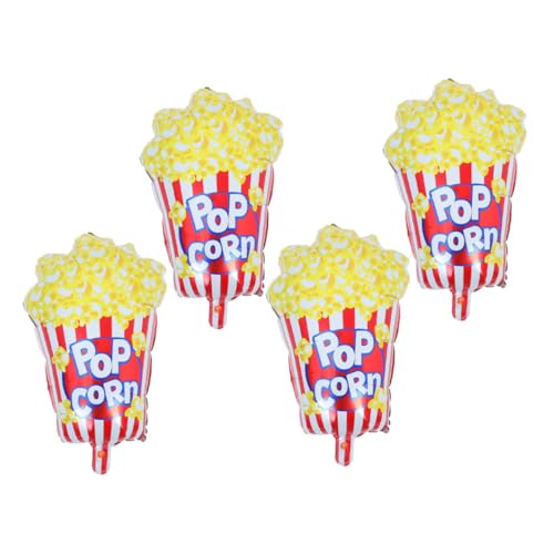 Parliky 4 Stück Popcorn-luftballons: Folienballons Für Filmabend-partys, Geburtstage, Karneval – Popcorn-dekorationen – Einfach Zu Verwenden Für Partyatmosphäre Parliky 4 Stück Popcorn-luftballons: Folienballons Für Filmabend-partys, Geburtstage, Karneval – Popcorn-dekorationen – Einfach Zu Verwenden Für Partyatmosphäre von Parliky