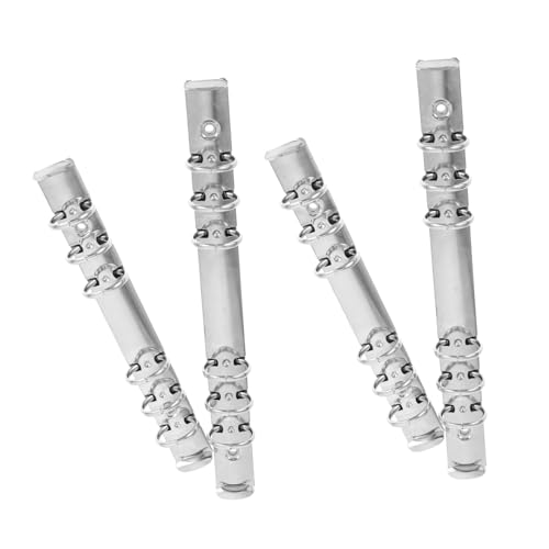 Parliky 4 Stück Praktische Segmented Binder Clips Langlebige Edelstahl Buchclips Nachfüllbare Ringbuch Innenkerne für Scrapbooking und DIY Organizer Parliky 4 Stück Praktische Segmented Binder Clips Langlebige Edelstahl Buchclips Nachfüllbare Ringbuch Innenkerne für Scrapbooking und DIY Organizer von Parliky