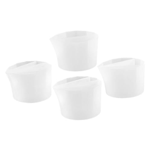 Parliky 4 Stück Silikonbecher Set Pigment Holder für Epoxidharz Mischungen für DIY Projekte Langlebig und Praktisch Einfach zu Handhaben für Kreative Bastelarbeiten von Parliky