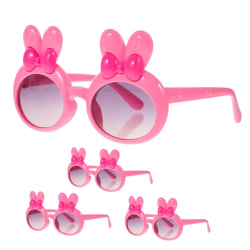 Parliky 4 Stück Sonnenbrillen mit Süßem Cartoon Hasenmotiv Leichte und Robuste Uv-schutz Brille für Mädchen für Strandpartys und Geschenkideen Parliky 4 Stück Sonnenbrillen mit Süßem Cartoon Hasenmotiv Leichte und Robuste Uv-schutz Brille für Mädchen für Strandpartys und Geschenkideen von Parliky