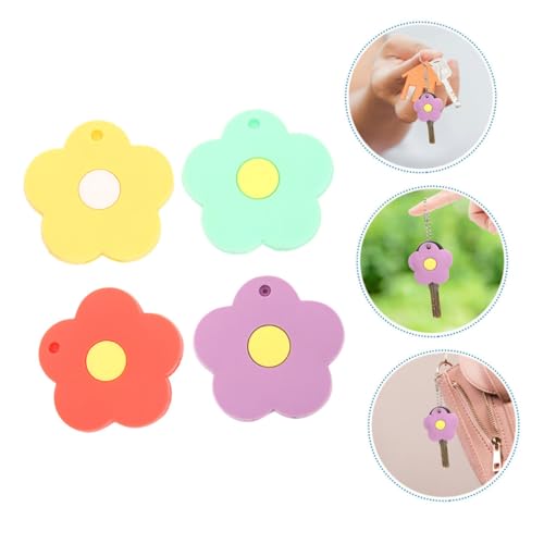 Parliky 4 Stück Süße Blumen Silikon Schlüsselhüllen Schlüsselanhänger Katzenpfote Design Flexible Schlüsselabdeckungen zum Schutz Einfachen Identifizierung der Schlüssel Parliky 4 Stück Süße Blumen Silikon Schlüsselhüllen Schlüsselanhänger Katzenpfote Design Flexible Schlüsselabdeckungen zum Schutz Einfachen Identifizierung der Schlüssel von Parliky