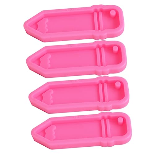 Parliky 4 Stück Teiliges Flexibles Silikonform Bleistift Anhänger Gießform DIY Schmuckherstellung Wiederverwendbar Antihaftbeschichtet für Bastelbedarf Parliky 4 Stück Teiliges Flexibles Silikonform Bleistift Anhänger Gießform DIY Schmuckherstellung Wiederverwendbar Antihaftbeschichtet für Bastelbedarf von Parliky