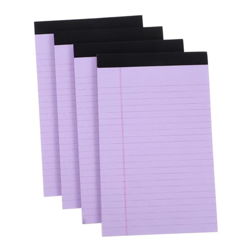 Parliky 4 Stück Teiliges Liniert Notizblock Tragbares Abreißbares Notizpad mit Hochwertigem Papier Praktisches Memo und Legal Pad für Arbeit Schule und Unterwegs Kompaktes Taschen Parliky 4 Stück Teiliges Liniert Notizblock Tragbares Abreißbares Notizpad mit Hochwertigem Papier Praktisches Memo und Legal Pad für Arbeit Schule und Unterwegs Kompaktes Taschen von Parliky